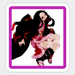 Nezuko Kamado -Kimetsu no Yaiba: Kyōdai no Kizuna Sticker